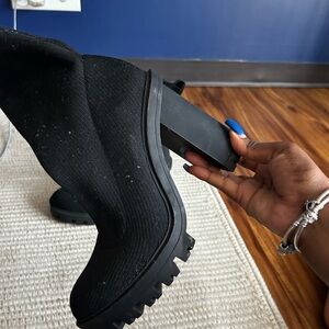 Chunk Heel Booties